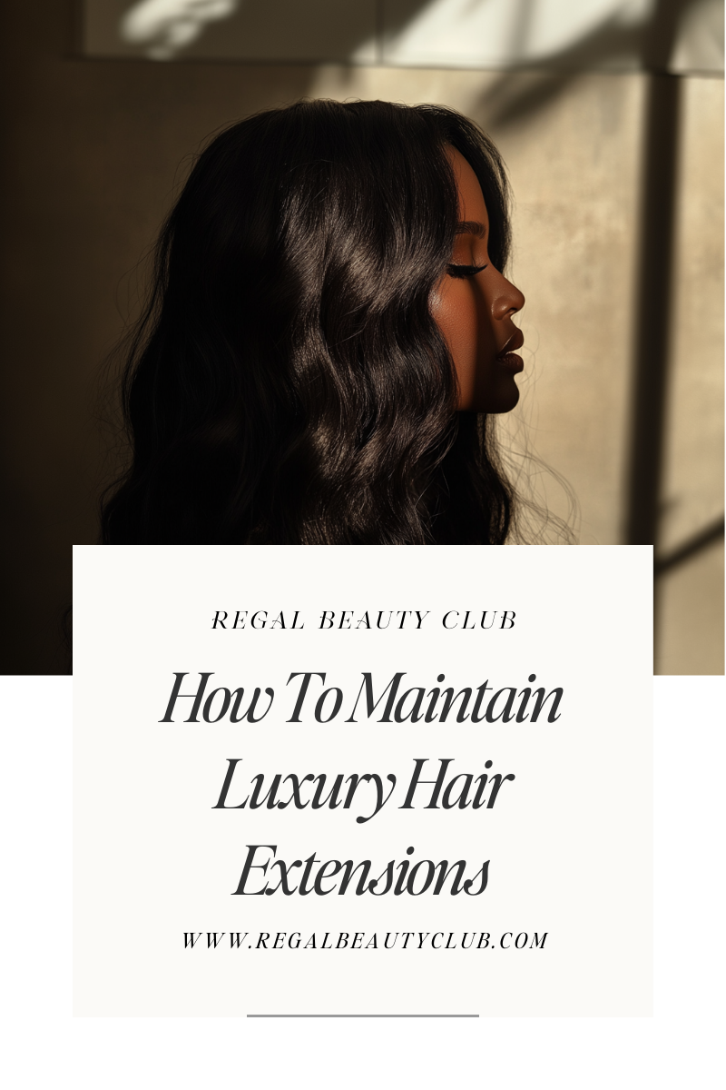 How to Maintain Luxury Hair Extensions for Long-Lasting Wear